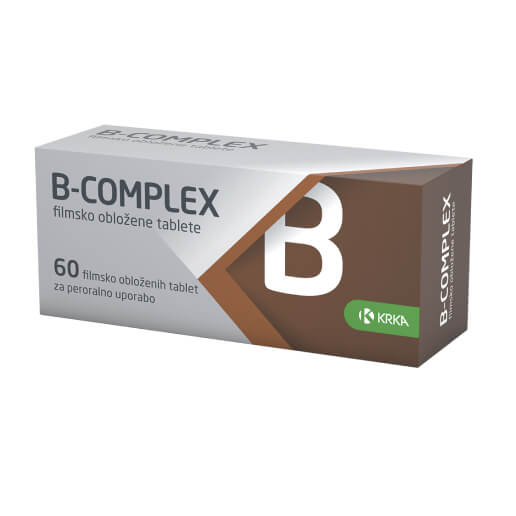 B-complex, 60 filmsko obloženih tablet
