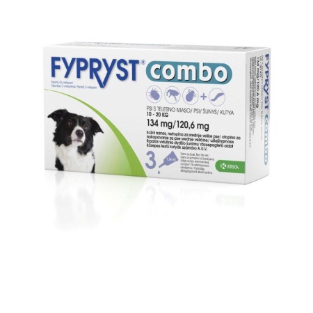 Fypryst Combo, kožni nanos, raztopina za srednje velike pse