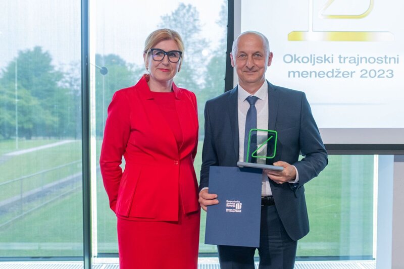 Slavko Zupančič, first sustainability manager of the year