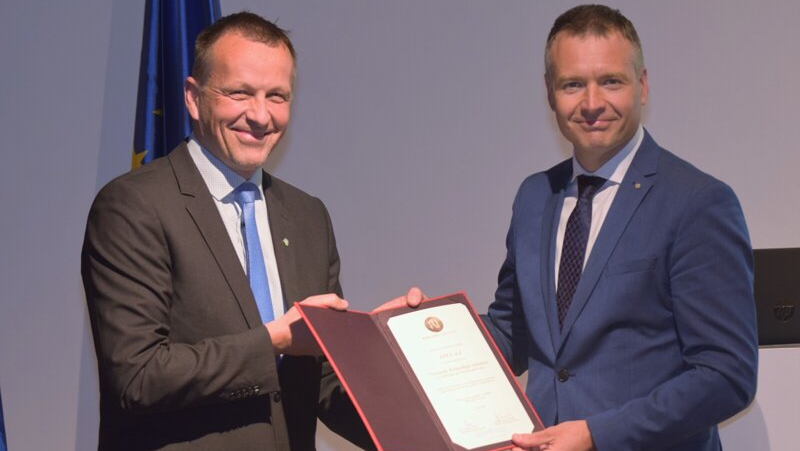 Krka receives special recognition award from the Slovenian Chemical Institute
